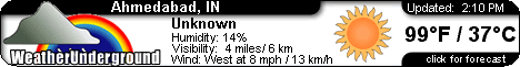 Click for Ahmedabad, 

India Forecast