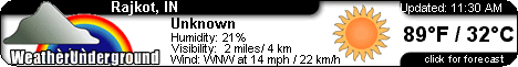 Click for Rajkot, India 

Forecast