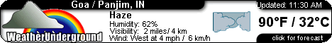 Click for Goa, India 

Forecast